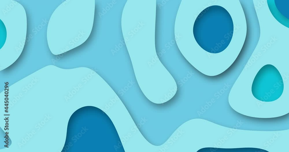 Monochrome blue trendy abstract wavy background. Psychedelic animated background. 4k resolution animation. Modern minimal animation design banner. 3D Dynamic futuristic shapes Monochrome blue trendy abstract wavy background. Psychedelic animated background. 4k resolution animation. Modern minimal animation design banner. 3D Dynamic futuristic shapes