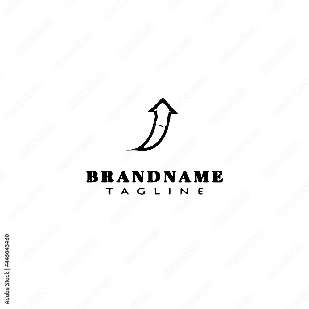 arrow logo template icon black vector arrow logo template icon black vector