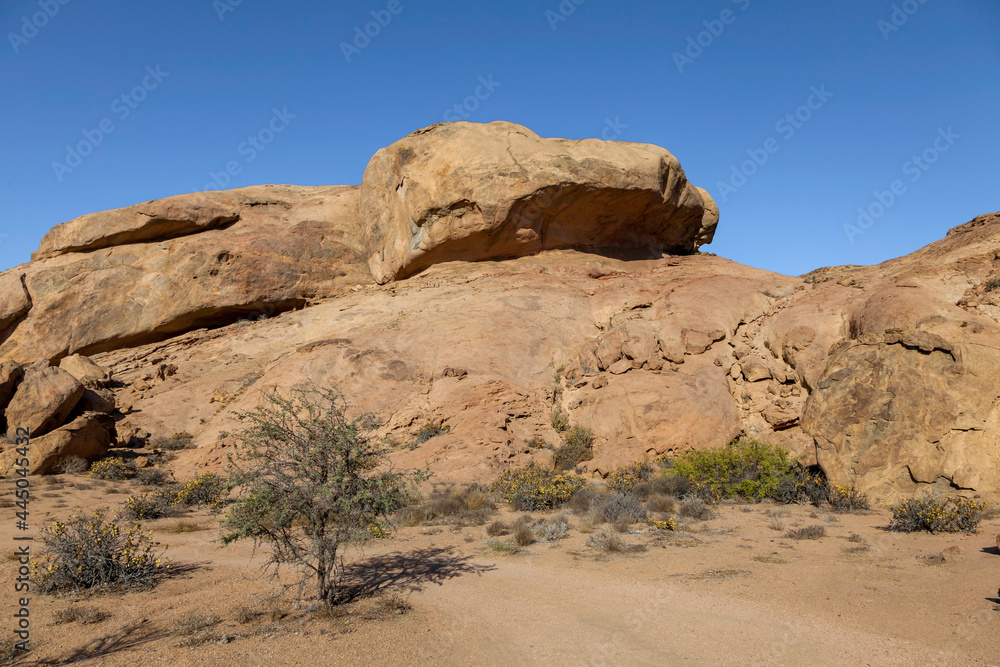 Felsformationen, Nebenschlucht des Khan River Valley, Namibia