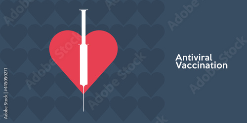 Vaccination. Vector illustration. Simple, fun, background pictures about vaccine action, immunity, health.