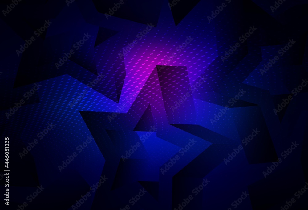 Dark Pink, Blue vector pattern with christmas stars. Dark Pink, Blue vector pattern with christmas stars.
