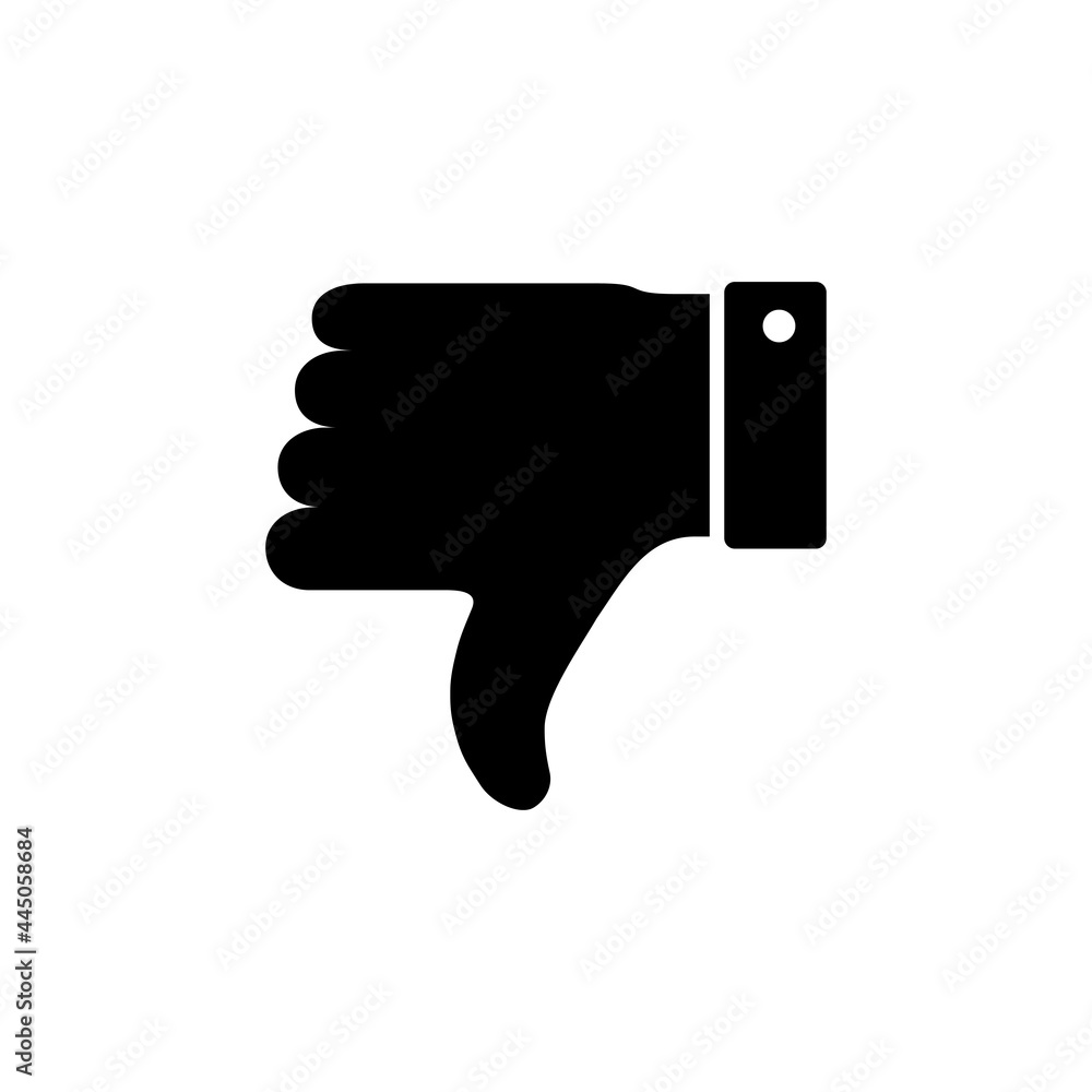 Dislike icon. Thumbs down sign and symbol. Hand dislike Dislike icon. Thumbs down sign and symbol. Hand dislike