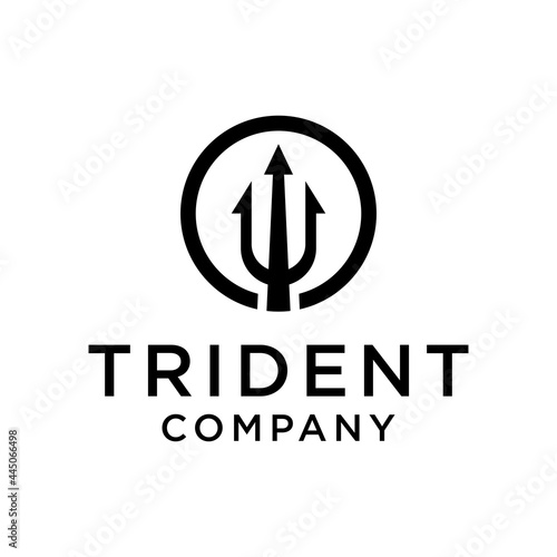 Free Download Trident vector logo design inspiration - GFXLoad
