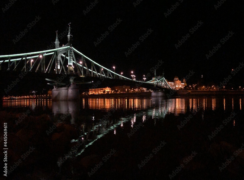 bridge at night