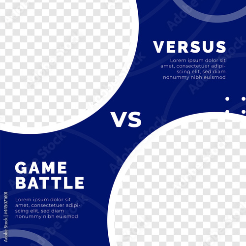 Gaming esport poster social media post template modern minimalis style