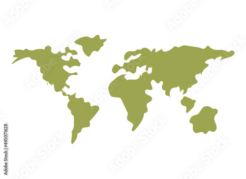 continents of earth