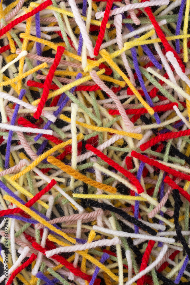 rug yarn strings abstract, seamless colorful background texture, wallpaper closeup
