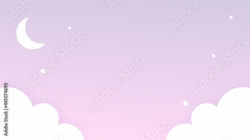pink lilac sky background