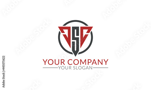 Free Download csc Strong initial triangle logo templet modern - GFXLoad