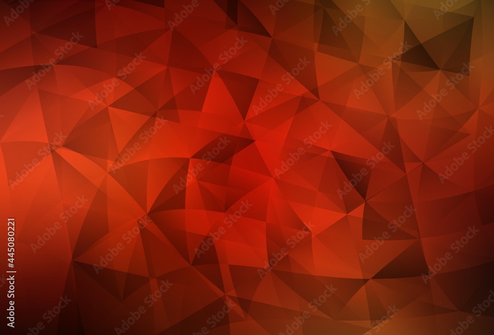 Light Red vector background with triangles. Light Red vector background with triangles.