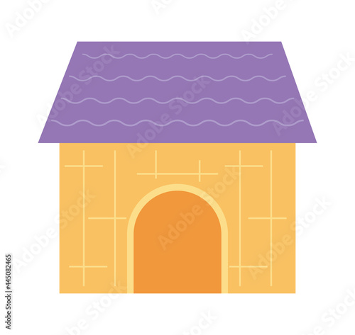yellow doghouse design