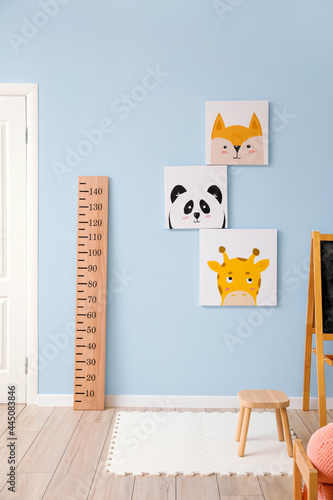 Interior of child's room wi...