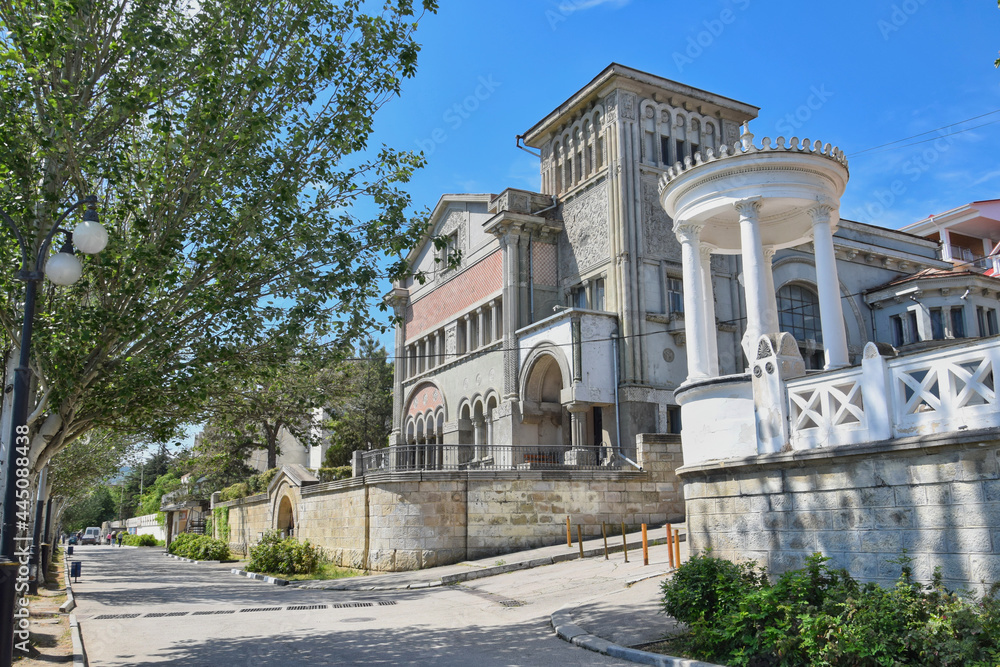 Old estate building in the Feodosia city center