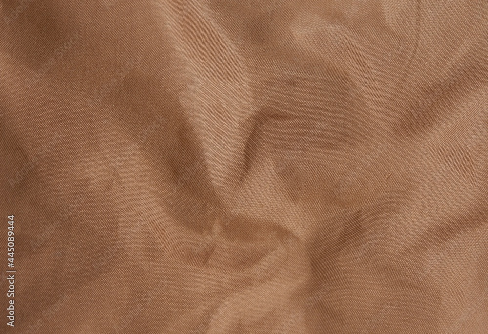 Close up of brown cloth texture background Close up of brown cloth texture background