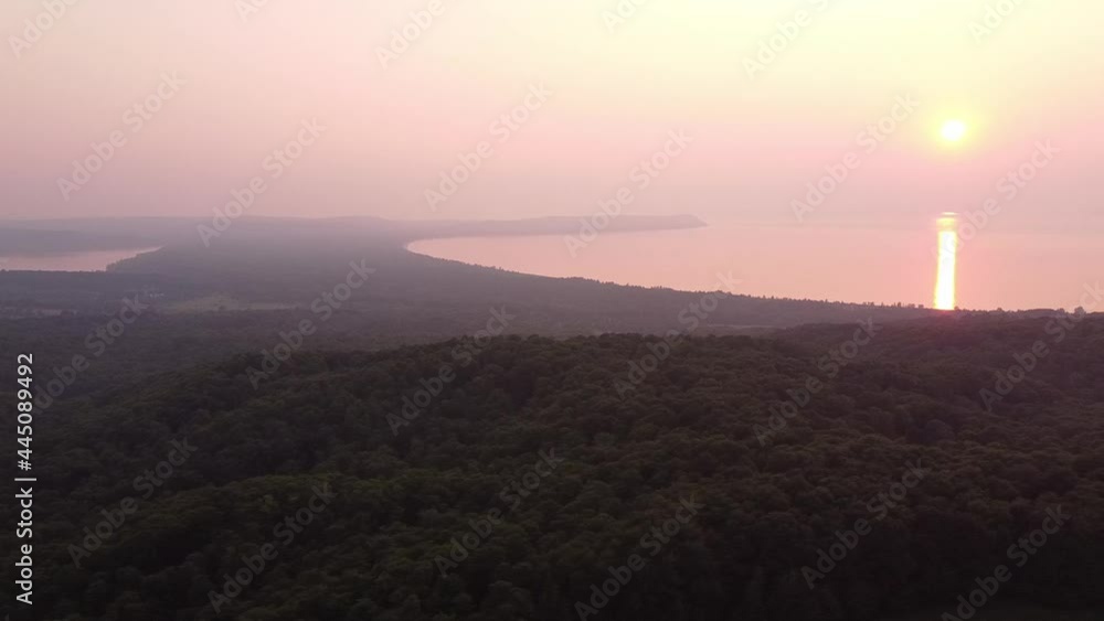 Sleeping Bear Dunes National Lakeshore At Pyramid Point With Dramatic ...