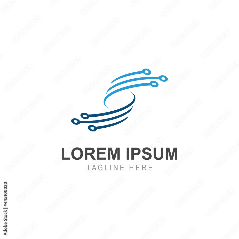 Modern globe logo template. technology spere vector icon illustration Modern globe logo template. technology spere vector icon illustration