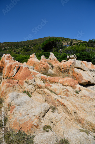 Obraz na plátně Rochers en couleur