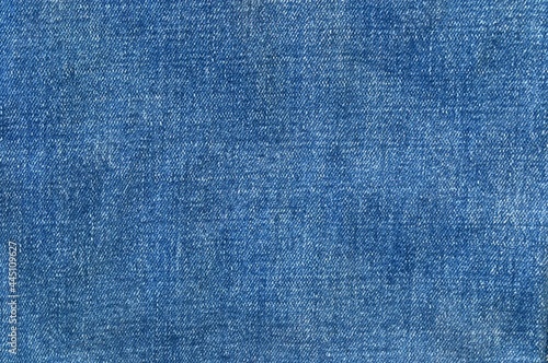 The texture of blue denim fabric