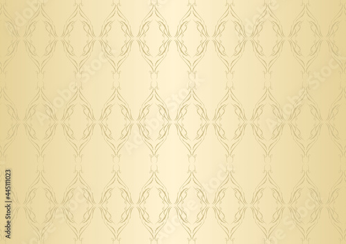 模様 背景素材 金色 ゴールド