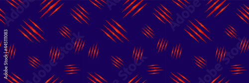 Vector halloween seamless pattern with claw marks, halloween illustration, colorful background template, purple background.
