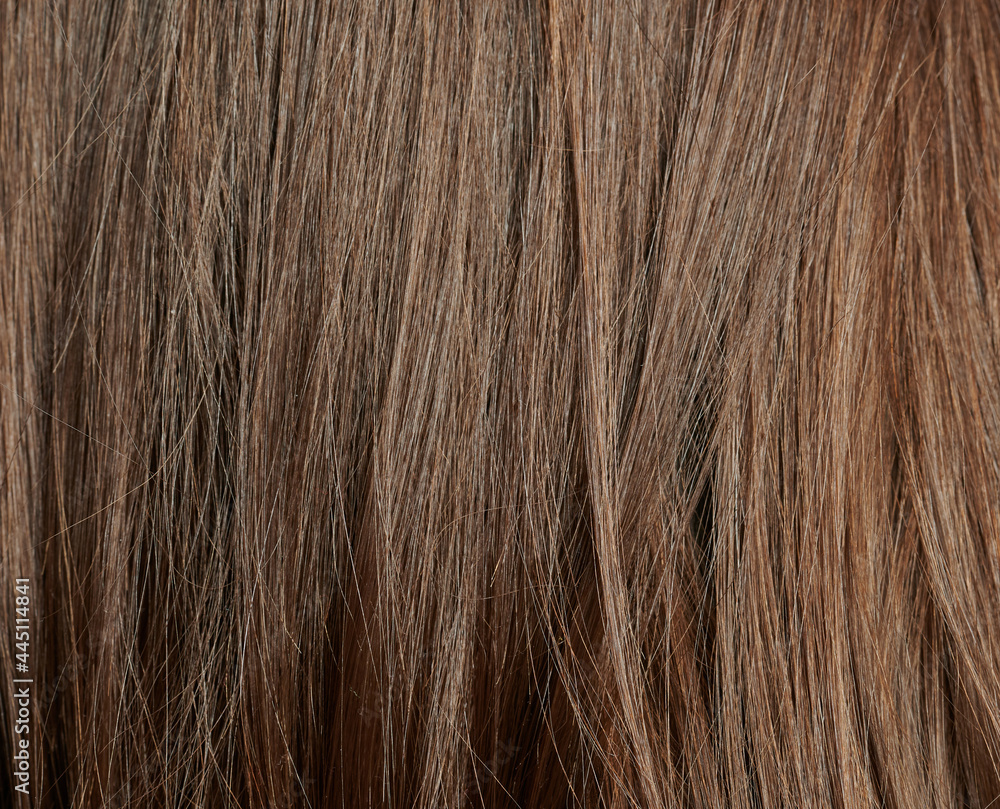 Naklejka premium Clean straight hair background