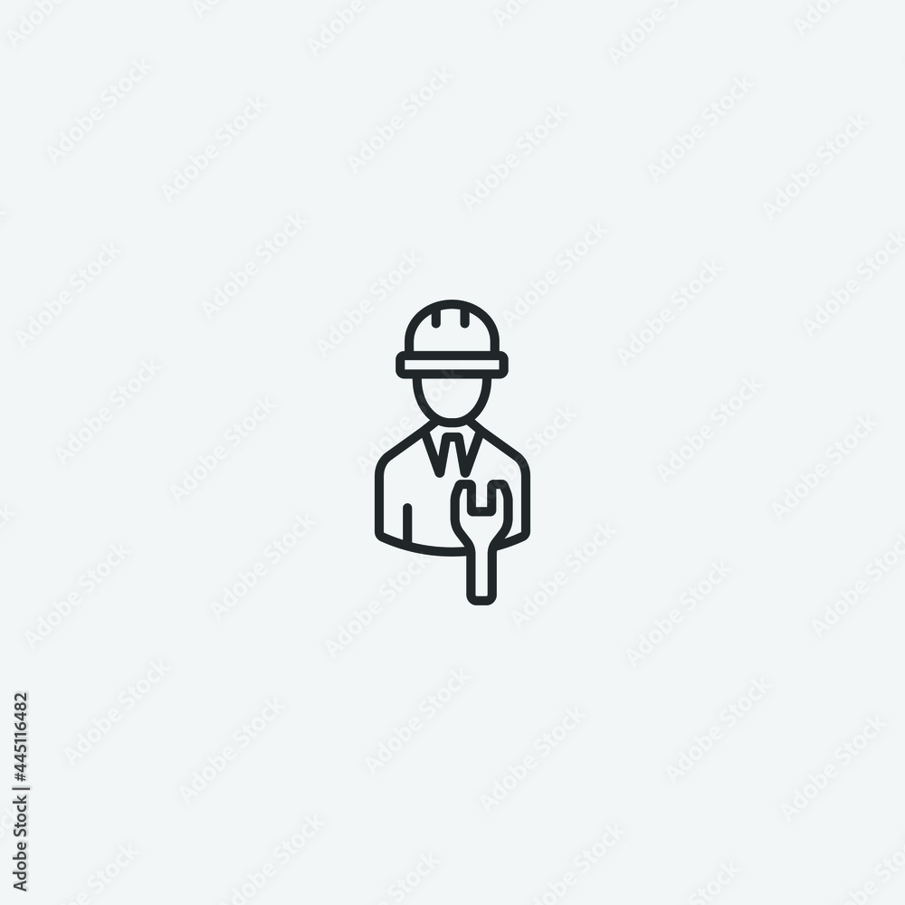 Construction vector icon illustration sign Construction vector icon illustration sign