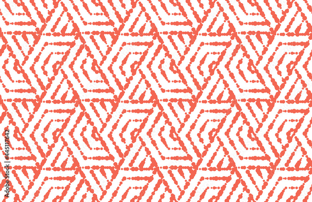 Abstract geometric pattern. A seamless vector background. White and pink ornament. Graphic modern pattern. Simple lattice graphic design Abstract geometric pattern. A seamless vector background. White and pink ornament. Graphic modern pattern. Simple lattice graphic design