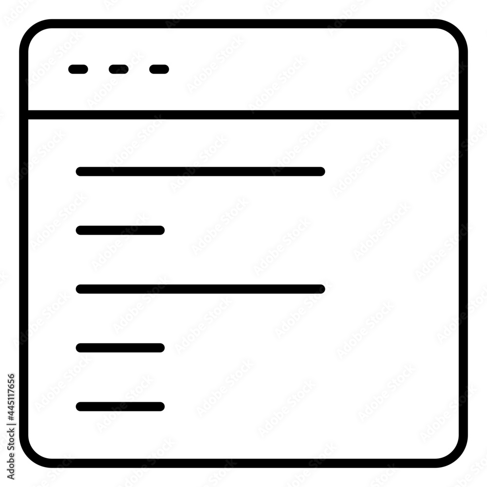 Trendy vector design of web content Trendy vector design of web content