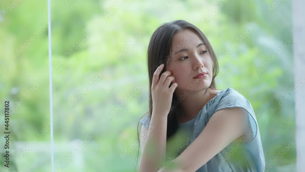 若い女性・夏・美容・ビューティー 若い女性・夏・美容・ビューティー