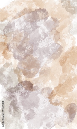 brown gray abstract watercolor background
