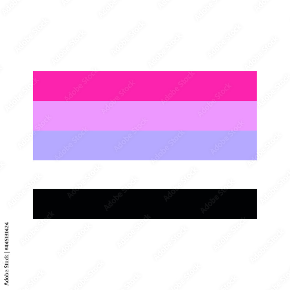 Sexual orientation, reciprocity banner on white background Sexual orientation, reciprocity banner on white background