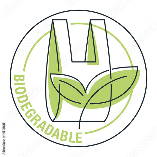 Biodegradable - plastic polymers turns to organics