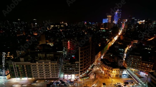 Wallpaper Mural 4K Time lapse Building and the skyline of Macau city 
 Torontodigital.ca