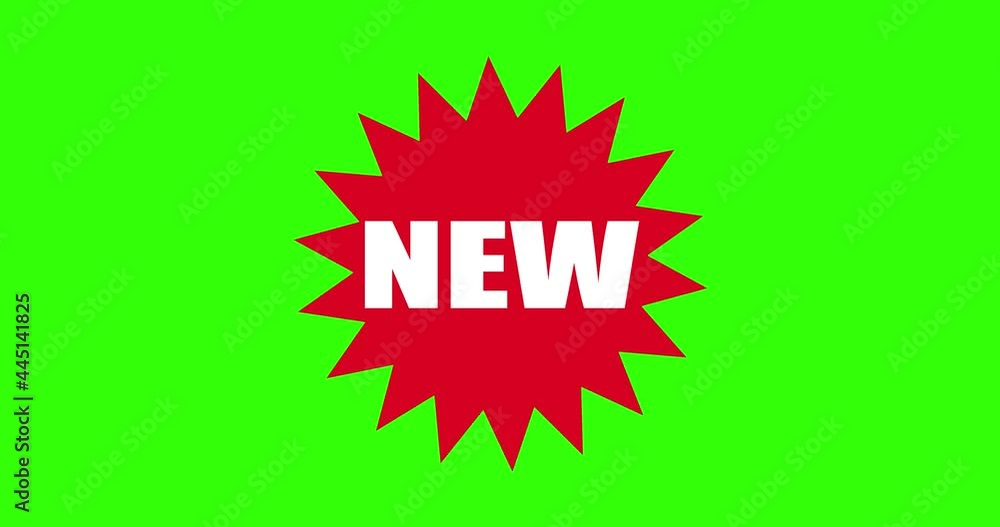 starburst sale price red tug turning animation. new label badge star burst sign. starburst sale price red tug turning animation. new label badge star burst sign.