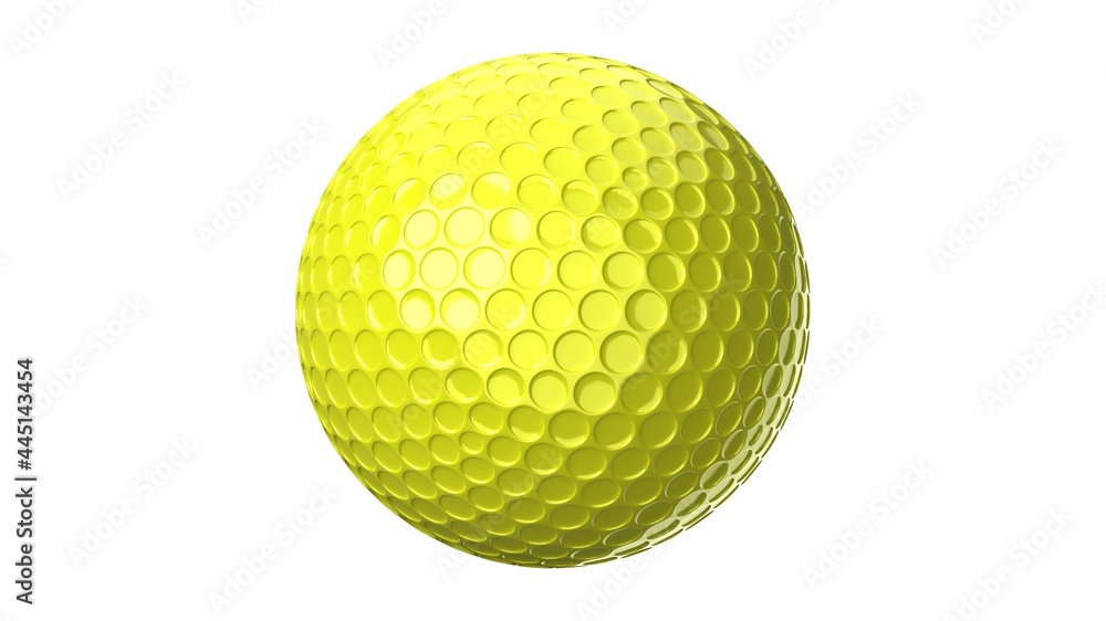 Yellow golf ball isolated on white background.
3d illustration for background.
Yellow golf ball isolated on white background.
3d illustration for background.