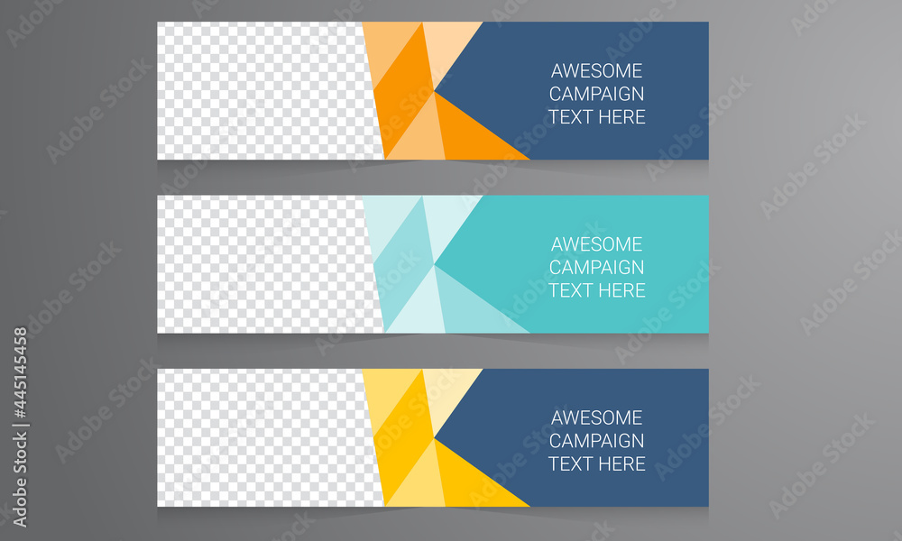 Naklejka premium Corporate Banner Layout