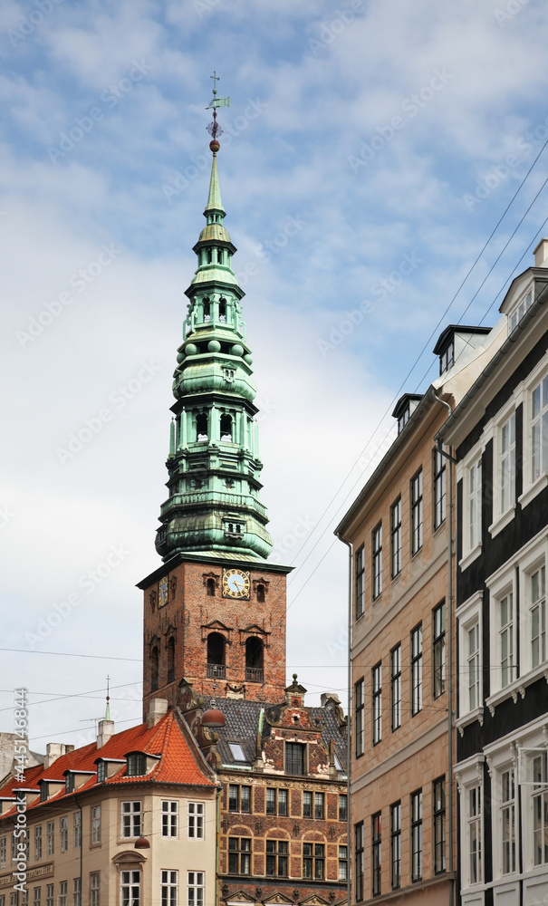 Saint Nicholas church in Copenhagen. Denmark