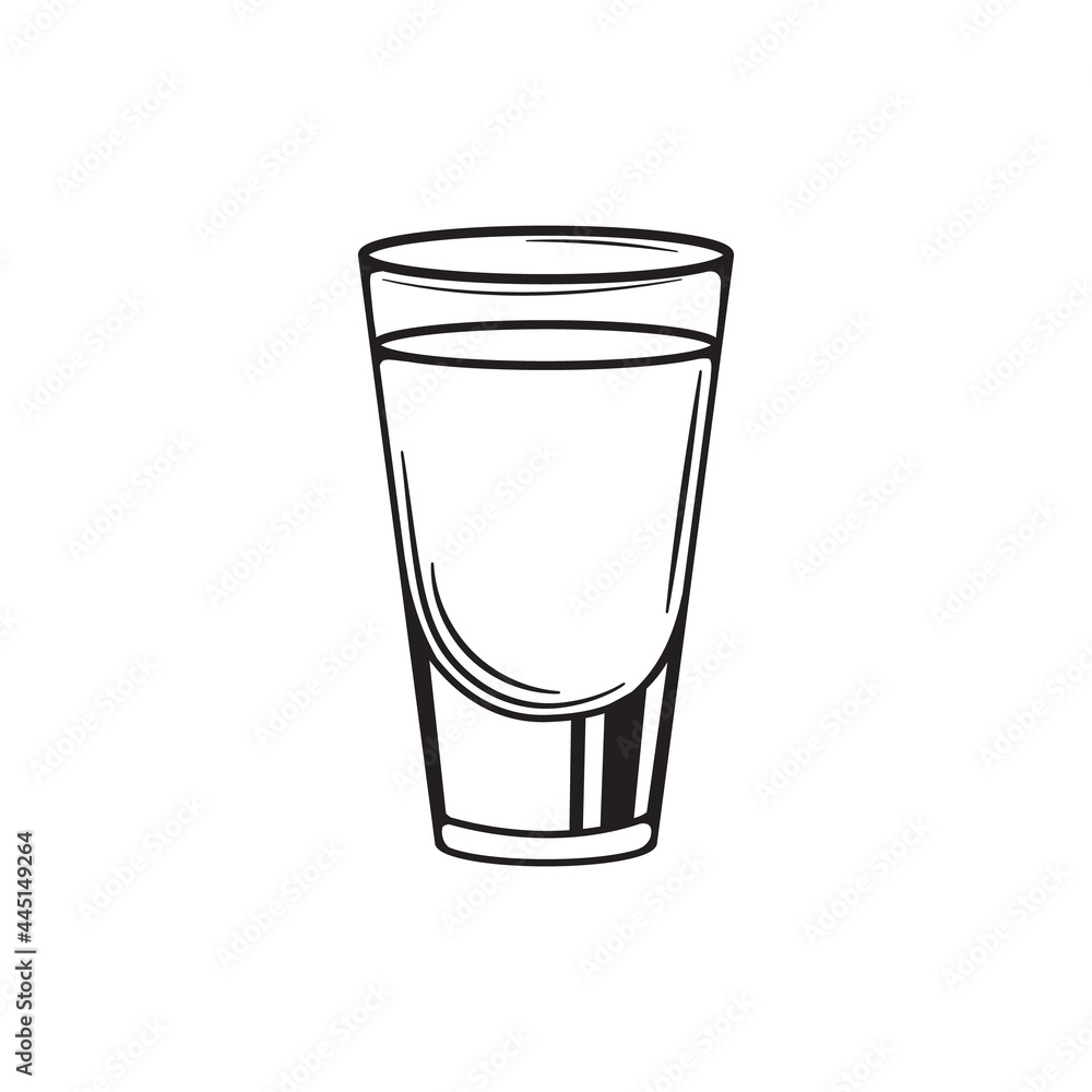 alcohol drinks glass engraving vector set. Vodka, whiskey and cognac. Isolated black and white vintage style . alcohol drinks glass engraving vector set. Vodka, whiskey and cognac. Isolated black and white vintage style .