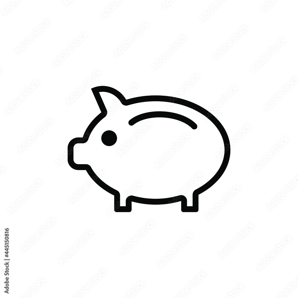 piggy bank icon , business and finance icon. piggy bank icon , business and finance icon.