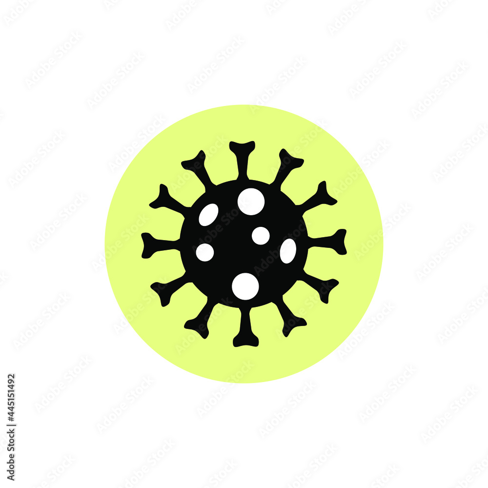 Coronavirus Bacteria Cell Icon, 2019-nCoV, Covid-2019, Covid-19 Novel Coronavirus Bacteria. No Infection and Stop Coronavirus Concepts. Dangerous Coronavirus Cell in China, Wuhan. Isolated Vector Icon Coronavirus Bacteria Cell Icon, 2019-nCoV, Covid-2019, Covid-19 Novel Coronavirus Bacteria. No Infection and Stop Coronavirus Concepts. Dangerous Coronavirus Cell in China, Wuhan. Isolated Vector Icon