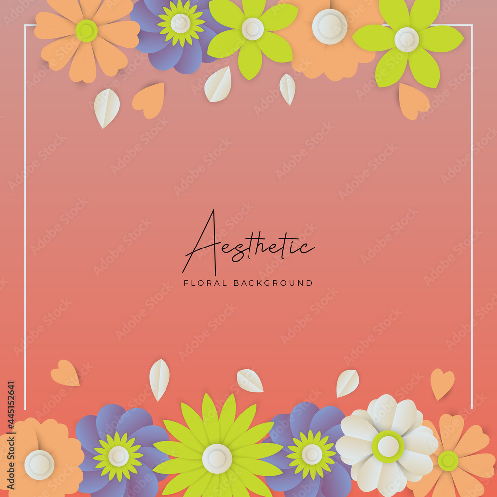 Pink Tulips and Butterfly. Paper cut flower. 8 March. Women`s Day. Floral flower paper cut style for universal greeting card and happy birthday Pink Tulips and Butterfly. Paper cut flower. 8 March. Women`s Day. Floral flower paper cut style for universal greeting card and happy birthday