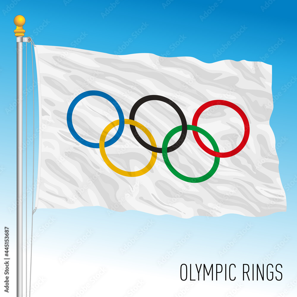 The flag of the Olympic Games (10)