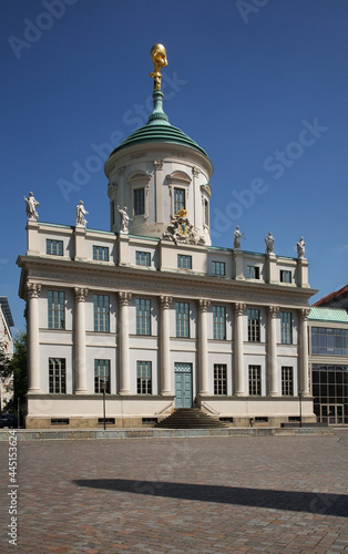 Old Town Hall (Altes Rathaus) at Alter Markt in Potsdam. State Brandenburg. Germany