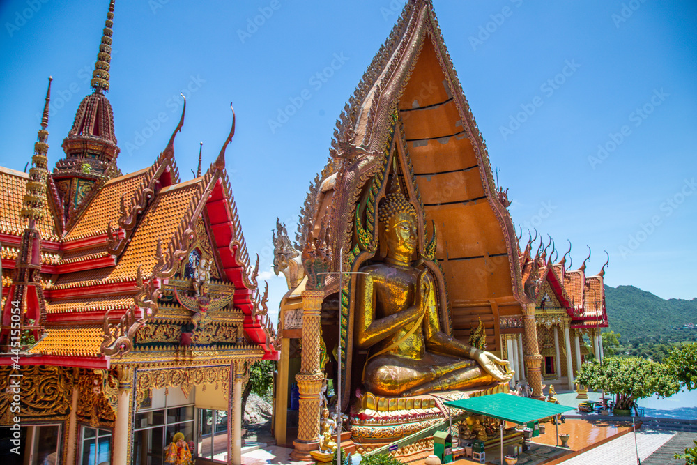 Wat Tham Khao Noi and Wat Tham Sua in Kanchanaburi, Thailand
