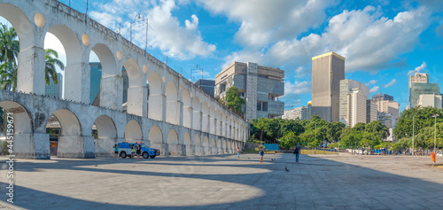 houses in the center of Rio de Janeiro. photo