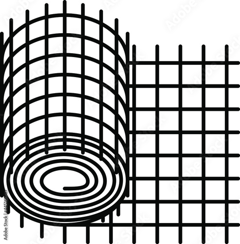 Fiberglass icon , vector illustration