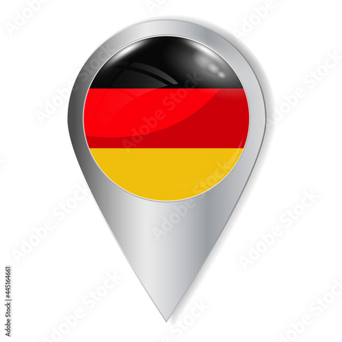 Vector illustration. Glossy button with highlights and shadows. Geo location icon. Patriotism of the country, black-red-gold flag of Germany. User interface element. Set of souvenir countries. Free Download Vector illustration. Glossy button with highlights and shadows. Geo location icon. Patriotism of the country, black-red-gold flag of Germany. User interface element. Set of souvenir countries. - GFXLoad
