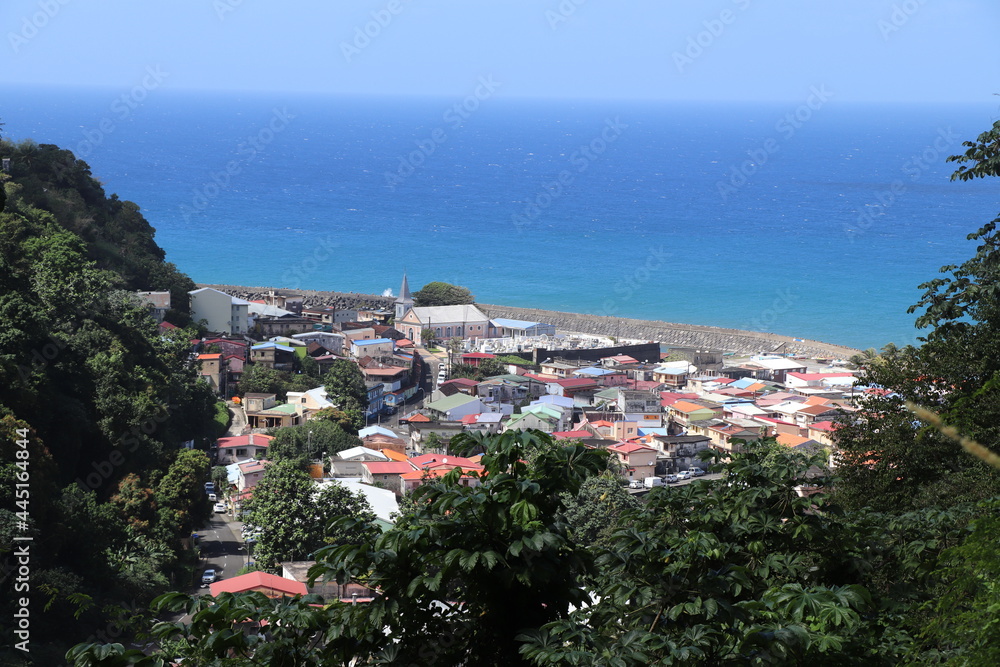 Village de Grand Rivière Martinique Antilles Françaises Caraïbes