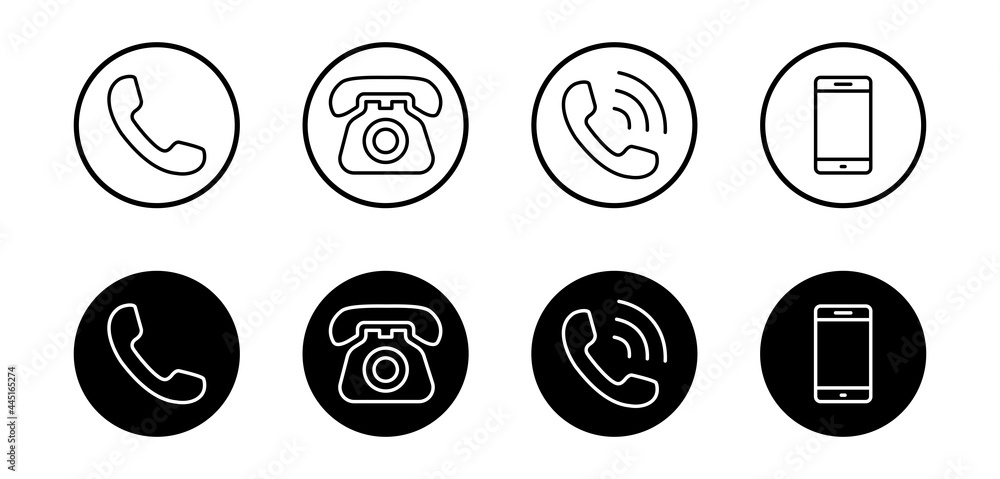 Call icon, Phone icon vector, Telephone sign. Call icon, Phone icon vector, Telephone sign.