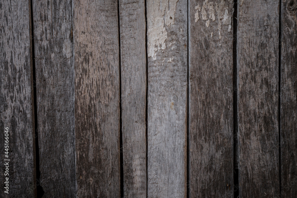 Naklejka premium Old painted wood wall. Vintage wood background